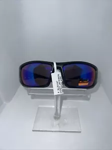 XLoop 2496 Sports Mirror Sunglasses Black Plastic Mirror Lenses - Picture 1 of 3