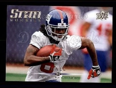 2008 Upper Deck #222 DJ Hall Giants RC 8 - NM/MT - Image 1 of 1