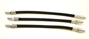 CAR SET OF BRAKE HOSES FOR ROVER P5B V8 1967-78  - Picture 1 of 1