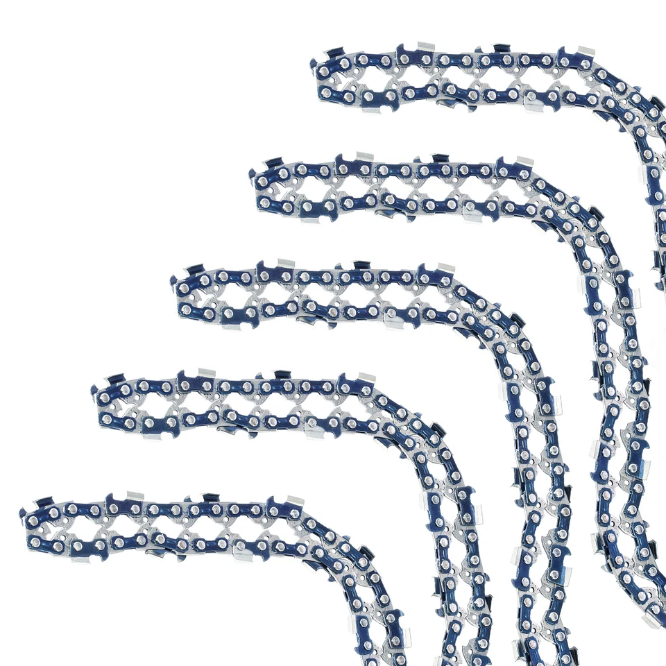 PIRIPARA 5PCS 14'' inch Chainsaw Chain Full-Chisel 3/8''LP .043" 50DL for Stihl MS170