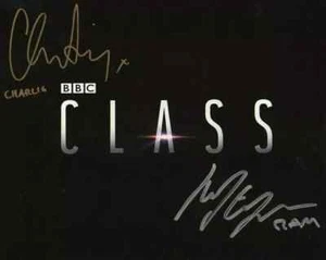 Doctor Who Autograph: FADY ELSAYED & GREG AUSTIN (Class) Signed Photo - Picture 1 of 1