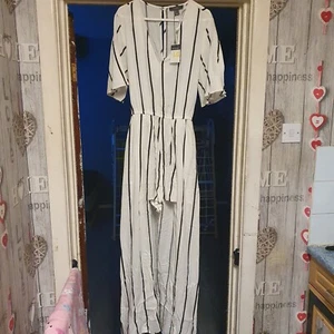 Womens Long Short Playsuit All In One - Picture 1 of 3