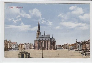 AK Plzen, Pilsen, Namesti, Hauptplatz, 1917 - Picture 1 of 2