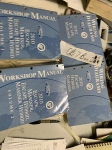 2010 Ford Escape, Mariner, Hybrid Service Workshop Manual & Wiring Diagram - Picture 1 of 11