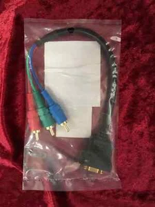 D terminal (female) - component (male) conversion video cable 0.3m - Picture 1 of 2