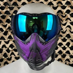 Máscara de paintball Push Unite XL - Infame cráneo púrpura - Lente azul cromado - Imagen 1 de 5