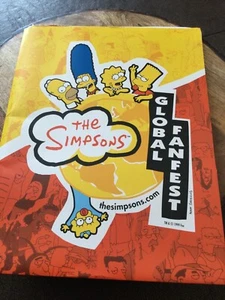 The Simpsons Global Fanfest 250th Episode Press Kit Folder VTG - Picture 1 of 3