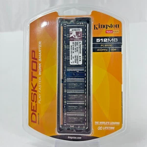 Kingston ValueRAM 512MB 400MHz PC3200 DDR Desktop Memory (KVR400/512R) - Picture 1 of 4