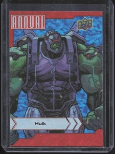 Hulk #38 [Blue Sparkle] 2022-23 Upper deck Marvel Annual - Picture 1 of 2