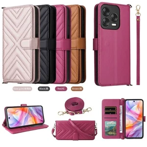 For ZTE Blade V70 Vita, Multi-function Flip Leather Wallet Stand Case Cover - Picture 1 of 24