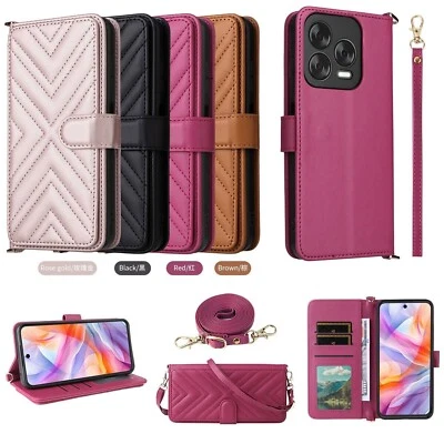 For ZTE Blade V70 Vita, Multi-function Flip Leather Wallet Stand Case Cover - Image 1 of 4