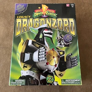 BANDAI Legacy Dragonzord Green Mighty Morphin Power Rangers Toy Open Box 2014 - Picture 1 of 7