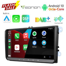 Eonon Autoradio Auto Android GPS Nav CarPlay Für VW GOLF 5 6 Passat B6 3C Touran