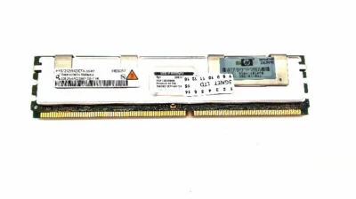 QIMONDA  HP 398707-051 2GB Dimm PC2-5300F 2Rx4 HYS72T256420EFA-3S-B2 - Image 1 of 4