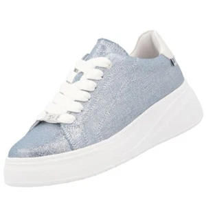 Zapatillas Rieker mujer plataforma azul vegano plantilla intercambiable W2302-14 - Imagen 1 de 7