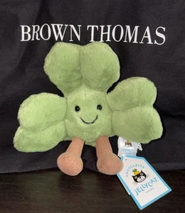 Jellycat Siofra Shamrock Authentic Exclusive To Ireland - Now Sold Out In Store - Imagen 1 de 5