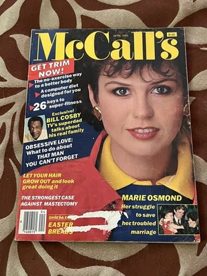 McCall's Magazine (April 1985) Marie Osmond, Bill Cosby, Cagney & Lacey 80s - Image 1 of 2