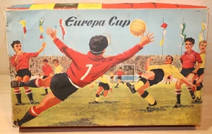 Technofix 305 Coppa Europa giocattolo in latta calcio balilla 1950 circa, scatola originale - Foto 1 di 23