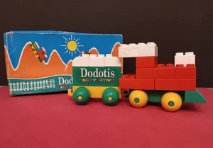 ANTIGUA LOCOMOTORA TREN TIENDA DODOT PROMOCIÓN PIEZAS MARCADAS TIENDA EN SU CAJA - Imagen 1 de 11