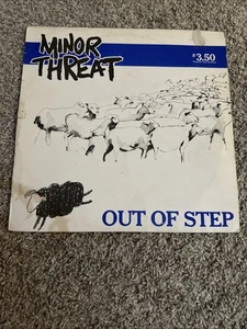Minor Threat Out Of Step LP Vinyl Dischord Record Original 1983 - Picture 1 of 4