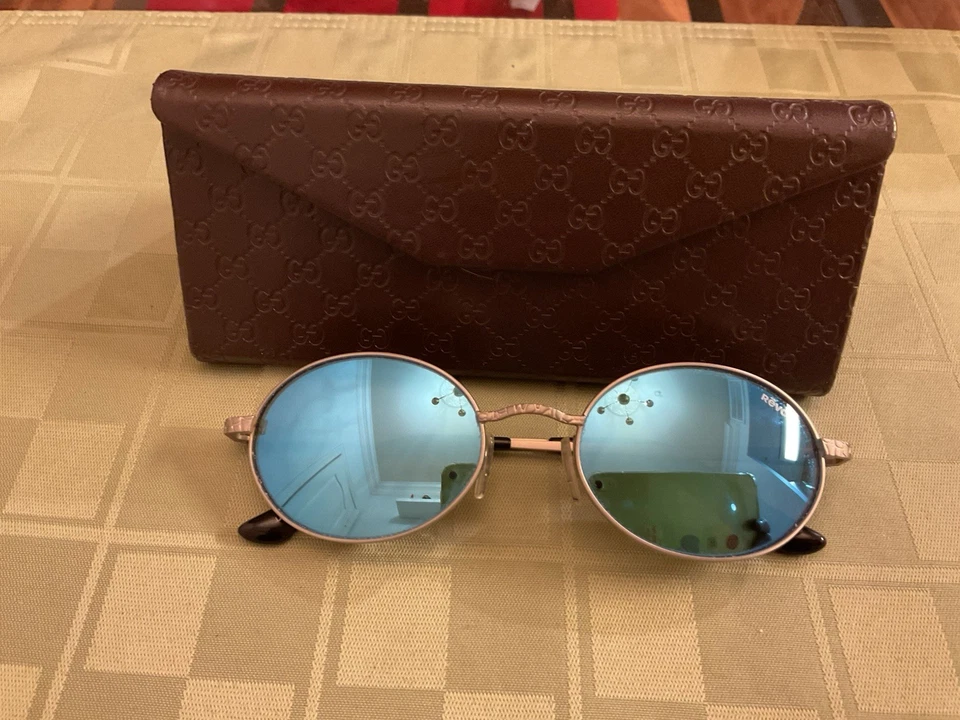 Gafas de sol polarizadas Revo Python I RE 1147-03 plateadas azules al agua Japón nuevas Foto 1 de 4