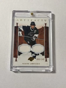2022-23 Upper Deck Artifacts Wayne Gretzky Bronze Dual Patch /149 #170 - Picture 1 of 2