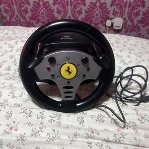 THRUSTMASTER FERRARI CHALLENGE RACING WHEEL PS2 & PS ONE - Picture 1 of 9
