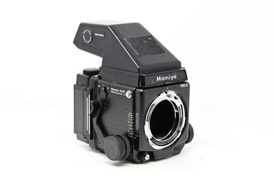 Cuerpo de cámara Mamiya RZ67 Pro II con buscador de prisma y 120 reverso #B34 Foto 1 de 4
