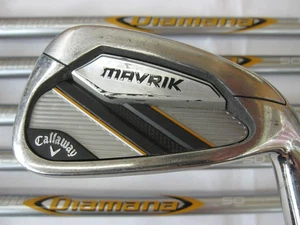 Callaway MAVRIK Iron Set Golf Club 5-P 6pcs Diamana 50 for CW/S #AP07489 - Picture 1 of 11