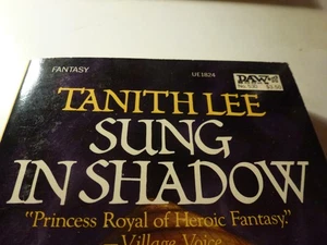 Tanith Lee Sung In Shadow  1983  DAW 530 US import  1st edition - Imagen 1 de 20
