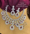 Indian Jewelry New Bollywood Style Beautiful Fancy Necklace Fashion Set Mr 229