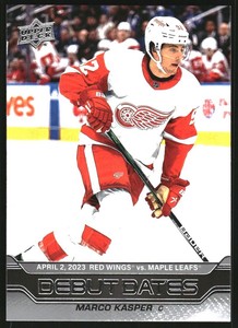 2023-24 Upper Deck Debut Dates #DD24 Marco Kasper 