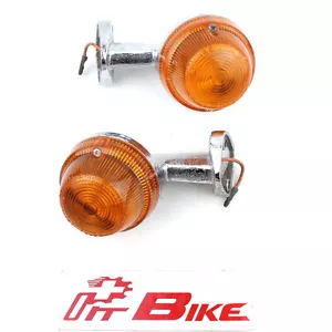 Lámpara guiñadora trasera Honda NUEVO DE LOTE ANTIGUO LH C70 Stanley en relieve 1 par - Imagen 1 de 8