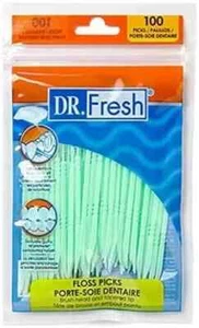 3 pk x (100 ct each) 300 Total Soft Bristle Dental Floss Picks, Interdental Brus - Picture 1 of 3