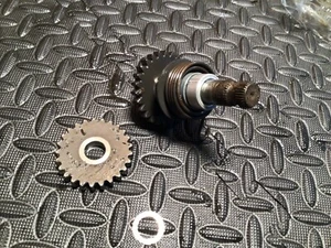 1976 YAMAHA DT175 DT 175 KICK START STARTER SHAFT ASSEMBLY - Picture 1 of 7