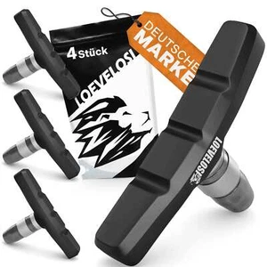 V-Brake Bremsbeläge 2 Paar LOEVELOSI Bremsbelag-Set Fahrrad Bremsbacken V-Bremse - Bild 1 von 7