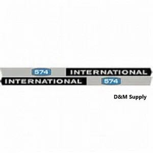 Tractor 574 decal set to fit IH Case International - Picture 1 of 2
