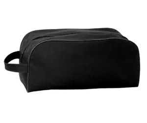 Schuhtasche mit Reißverschluss schwarz Schuhaufbewahrung Schuhbeutel Reisetasche - Bild 1 von 2