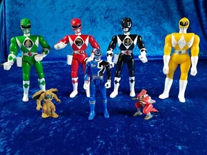 lotto Power Rangers originali Bandai + bootleg vintage 1993 action figures - Picture 1 of 4
