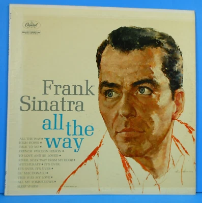 FRANK SINATRA  ALL THE WAY LP 1961 MONO ORIGINAL GREAT CONDITION! VG+/VG++!!A - Image 1 of 4