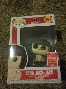 Funko Pop! Incredibles 2 Edna Jack Jack SDCC 2018 Exclusive - Picture 1 of 7