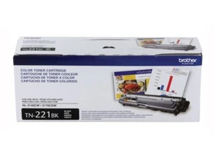 LEERE Original Brother Patronen Toner TN221BK schwarz - Bild 1 von 1