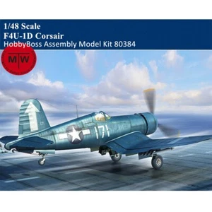 Kit Modelo de Conjunto de Aviones de Plástico Militar HobbyBoss 80384 1/48 F4U-1D Corsario - Imagen 1 de 13