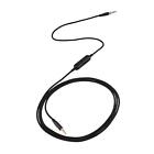 3.5mm Headphones Audio Cable Replacement with Inline Mute for Hyperx Cloud