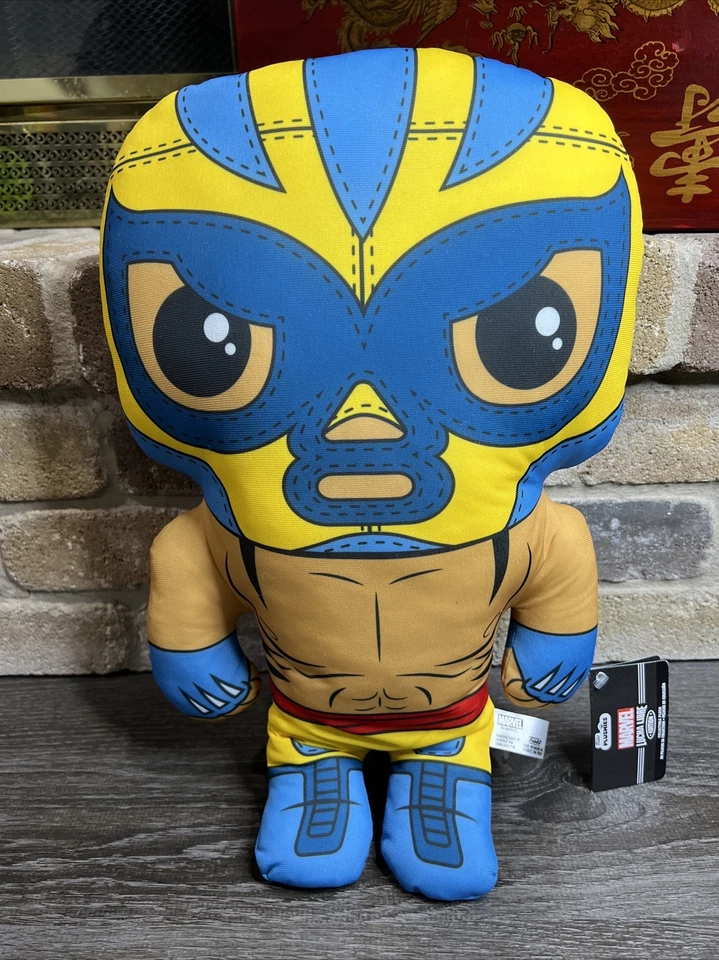 Funko Marvel Luchadores Wolverine 17 Inch Plush Figure