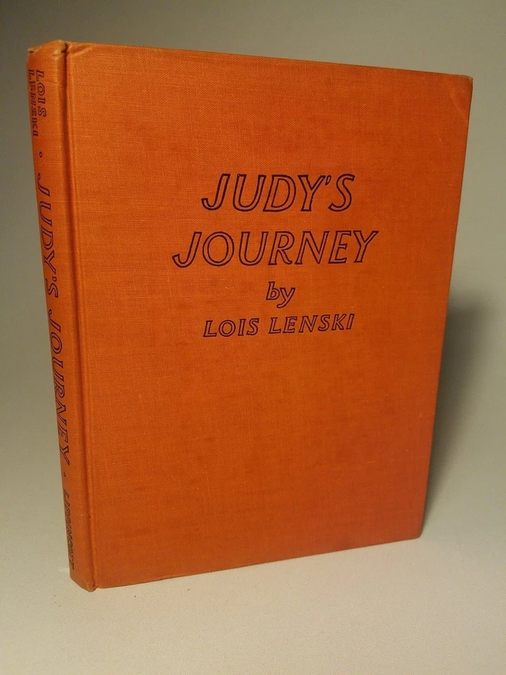 1947 'JUDY'S JOURNEY' by LOIS LENSKI 1ST EDITION FINE COPY ALABAMA FARM GIRL Foto 1 de 4