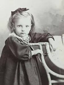 Vintage RPPC Postcard Portrait of Young Child Edmore Minnesota 1908 - 1920s - Picture 1 of 4