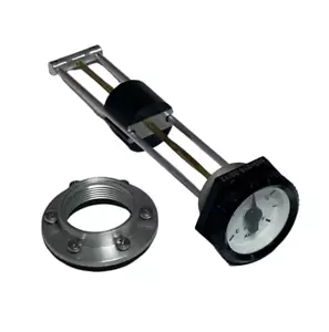Storage Tank Vertical 8-1/2" Spiral Liquid Level Float Flat Dial Gauge - Picture 1 of 10