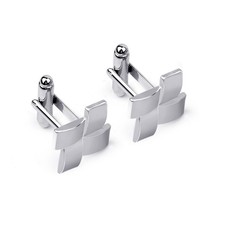  Men Enamel Square Cufflinks
