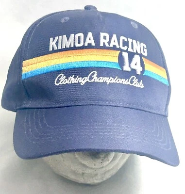 Gorra Kimoa Racing Fernando Alonso 14 Azul SB Ala Plana F1 Fórmula 1 Carreras  Foto 1 de 3